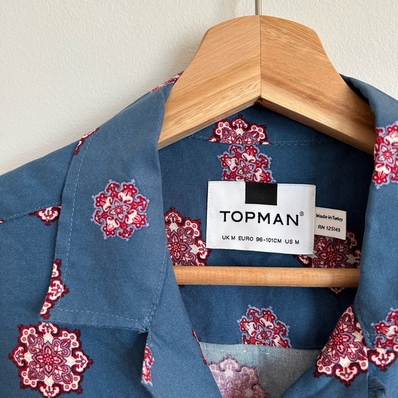 Top man button up shirt - Picture 2 of 2